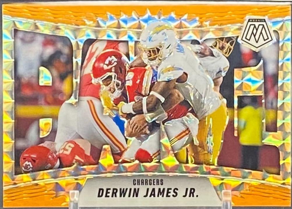 Derwin James Jr. [Mosaic Orange Fluorescent] #4 Prices | 2025