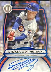 Pete Crow-Armstrong [Blue] #TA-PCA Prices | 2025 Topps Tribute