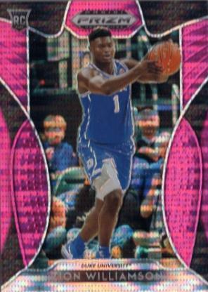 Zion Williamson [Pink Pulsar Prizm] Prices | 2019 Panini Prizm