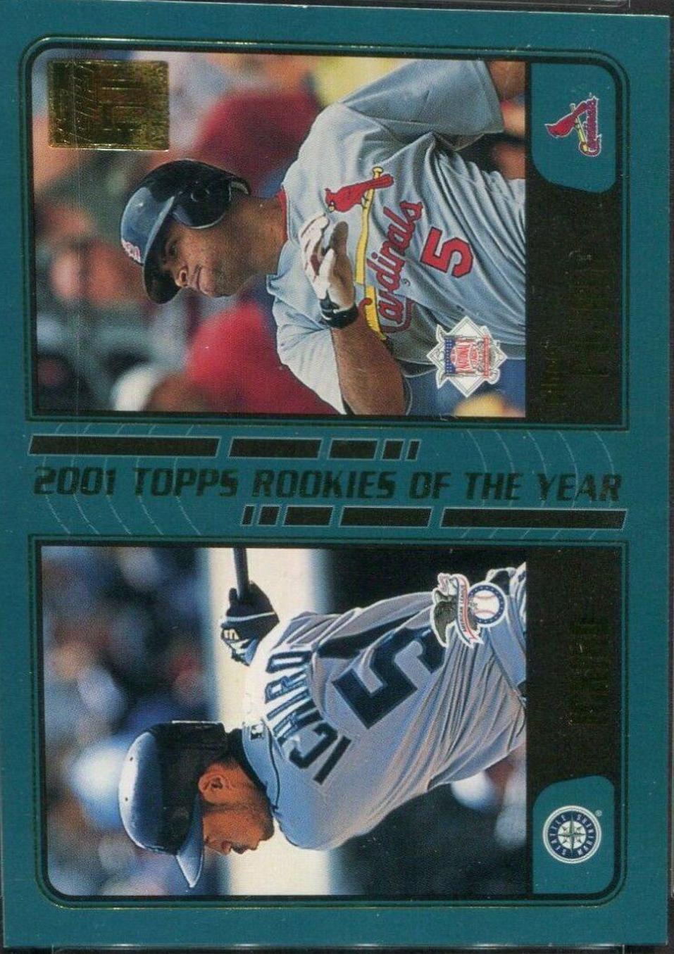 Pujols, Ichiro #T99 Prices | 2001 Topps Chrome Traded | Baseball Cards