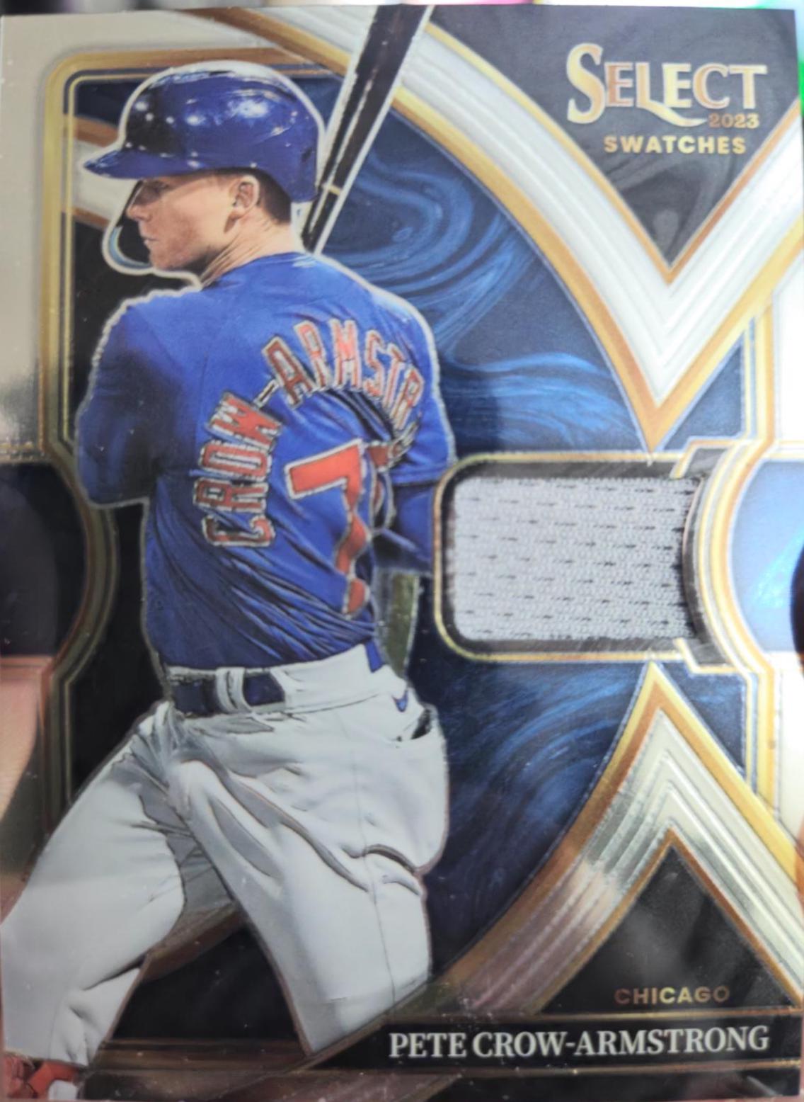 Pete Crow-Armstrong #SS-PCA Prices | 2023 Panini Select Swatches