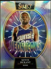 Kevin Durant [Silver Prizm] #11 Prices | 2024 Panini Select Neon