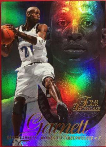 Kevin Garnett [Row 2] #21 Prices | 1996 Flair Showcase