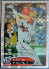 Bryce Harper [Hitting Xfractor] #196 Prices | 2012 Topps Chrome