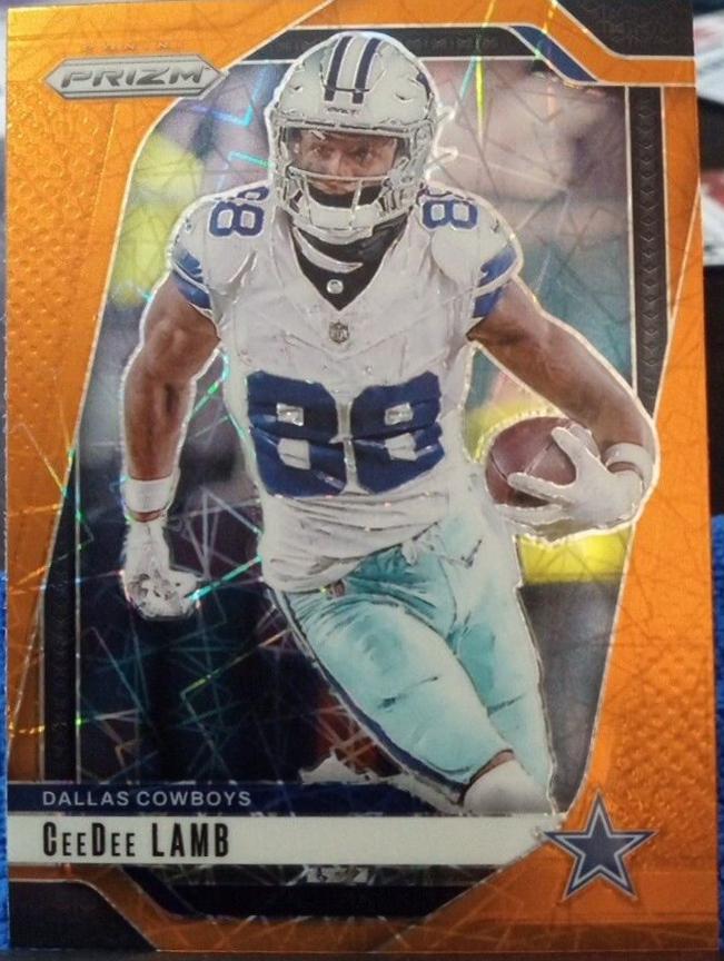 CeeDee Lamb [Orange Lazer] #75 Prices | 2024 Panini Prizm