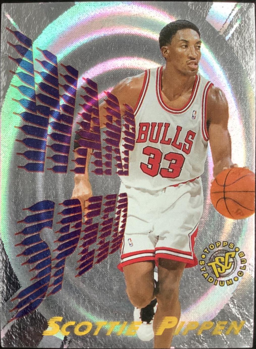 Scottie Pippen #WS7 Prices | 1995 Stadium Club Warp Speed