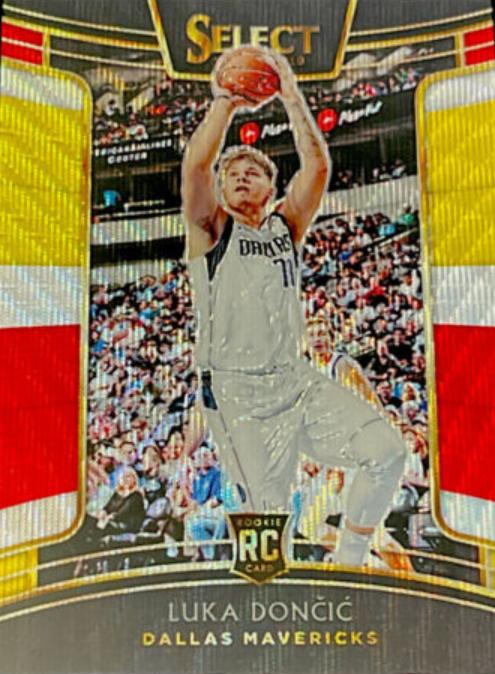 Luka Doncic [Tri Color Prizm] #25 Prices | 2018 Panini Select