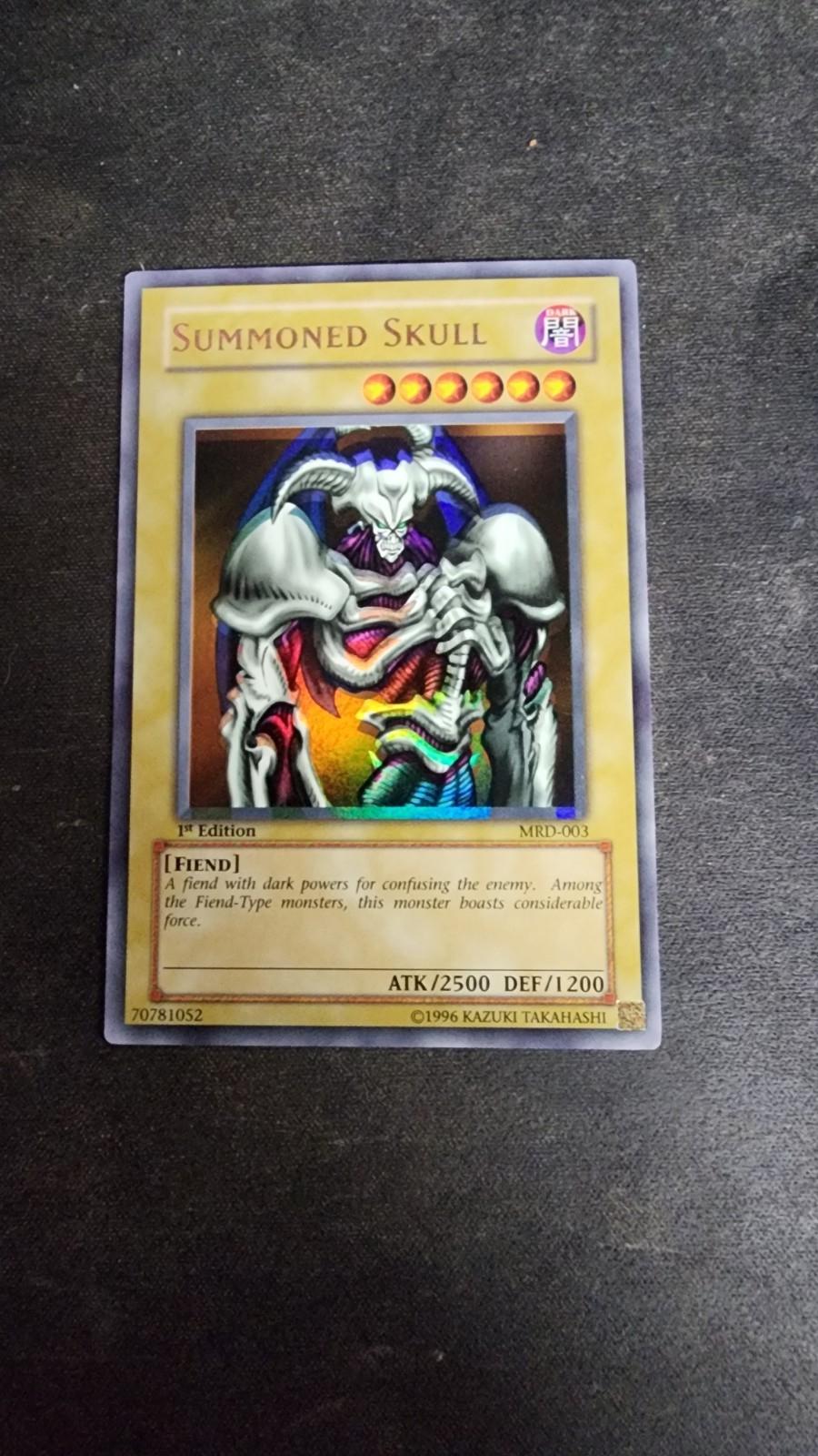 Summoned Skull [Misprint] MRD-003 Prices | YuGiOh Metal Raiders