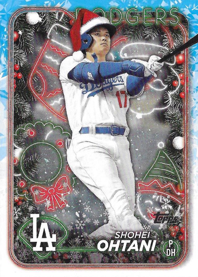 Shohei Ohtani [Image Variation SP] #H1 Prices | 2024 Topps Holiday