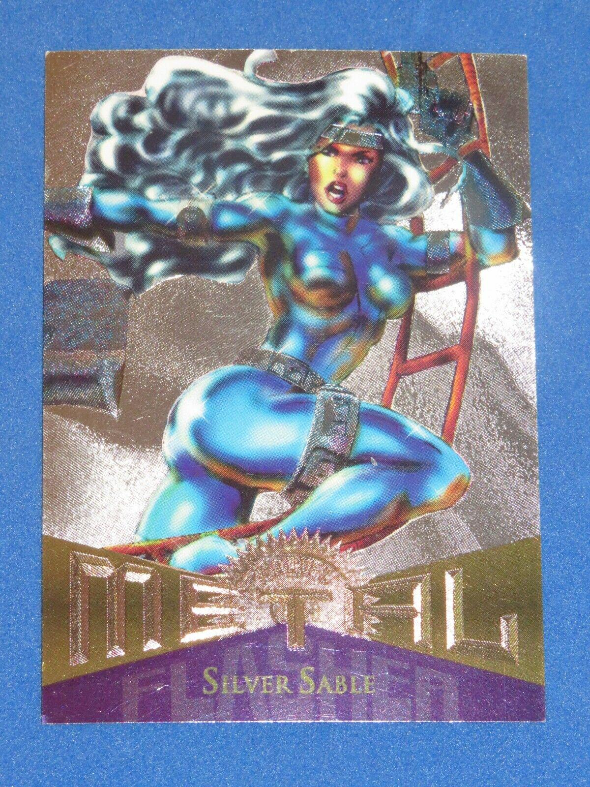 Prix de Silver Sable [Silver Flasher] #40 | Marvel 1995 Metal