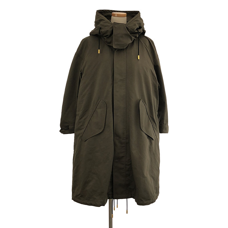 キルティングライナー付き ロング モッズコート | ブランド古着の買取