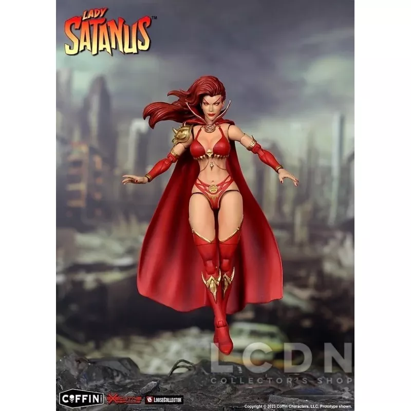 Lady Satanus Collectible Action Figure 1/12