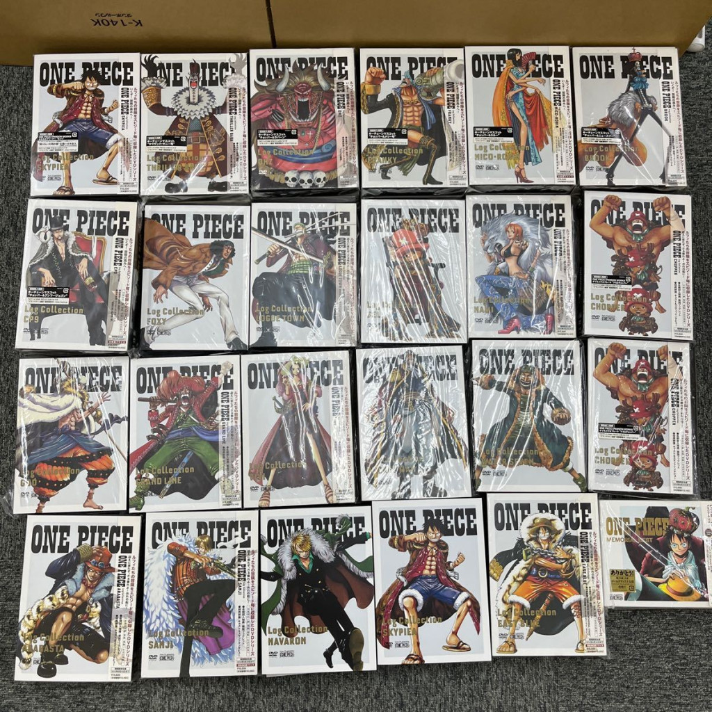 買取実績】ONE PIECE Log Collection ワンピース ログコレクション DVD