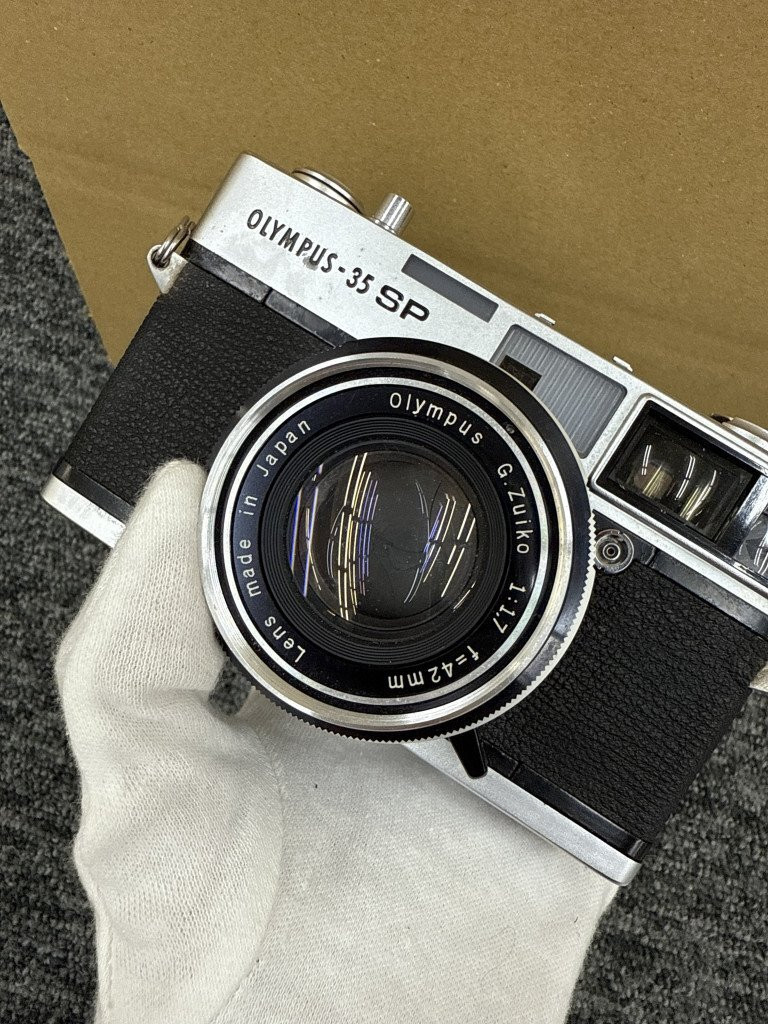 OLYMPUS オリンパス 35 SP レンジファインダーフィルムカメラを8200円