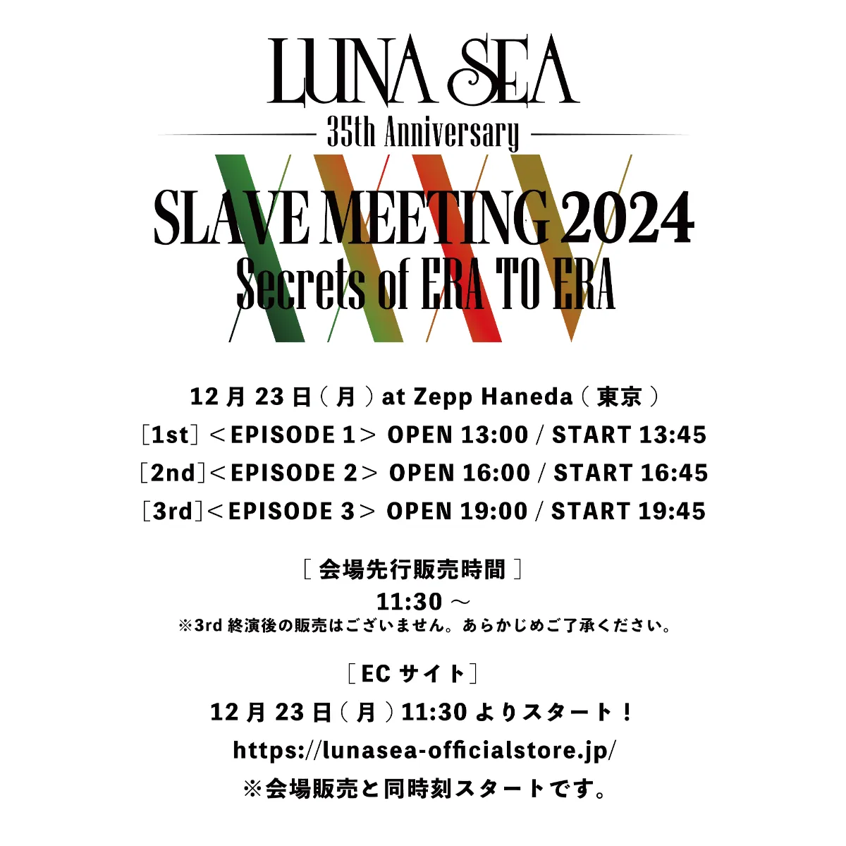 LUNA SEA SLAVE会報とファイル LUNA SEA SLAVE会報 33冊セット&etc.