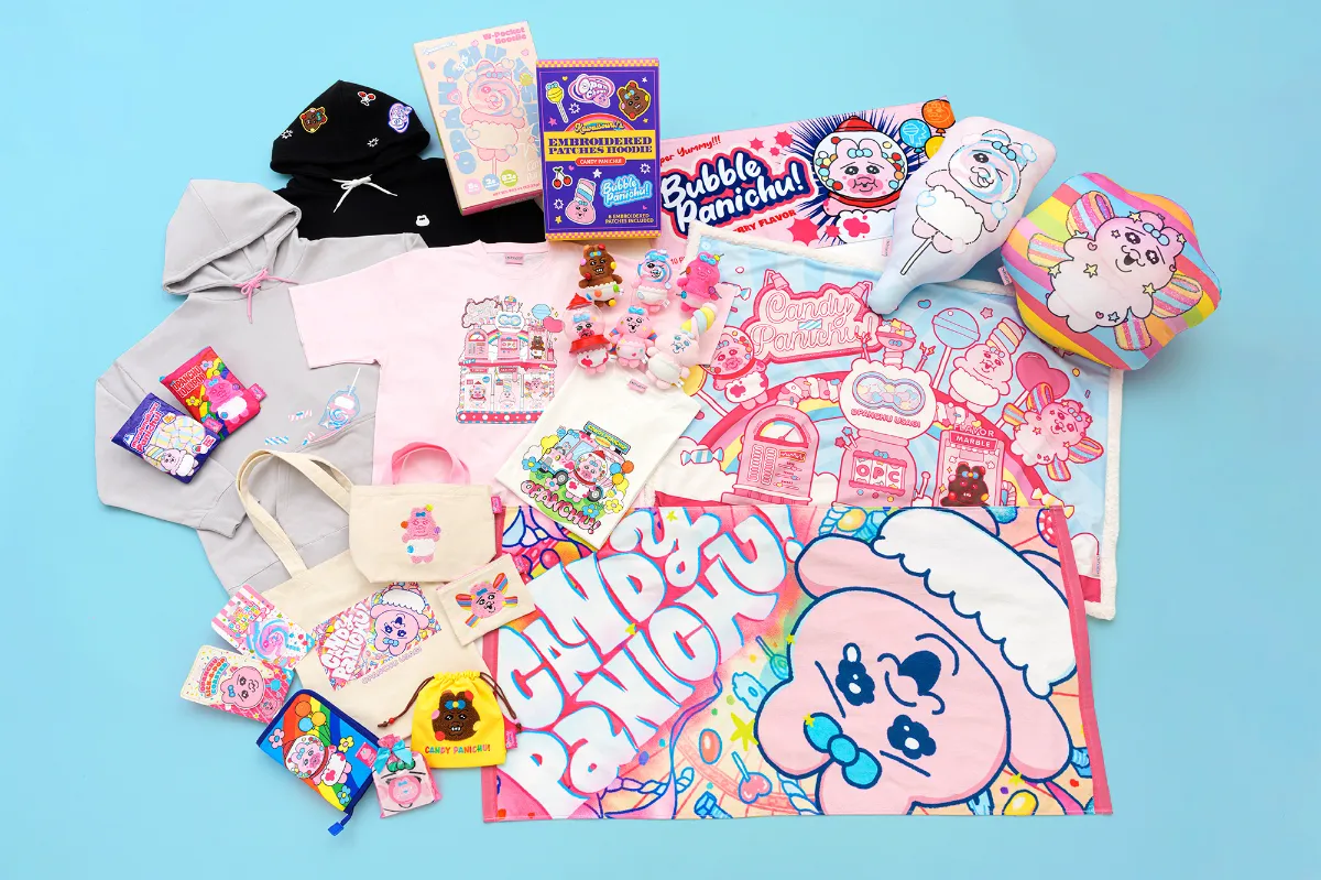 おぱんちゅうさぎ CANDY PANICHU! POP UP SHOP EC通販が決定！