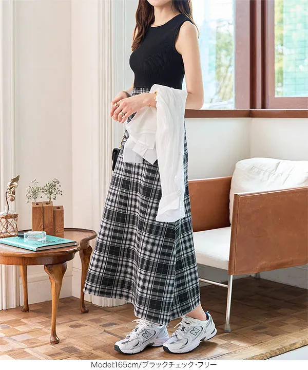 ノースリーブニットワンピース [E3481] - レディースファッション通販