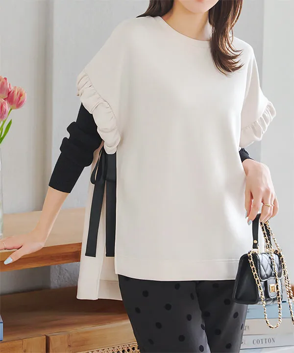 サイドリボンカットベスト [C7039] - レディースファッション通販 神戸