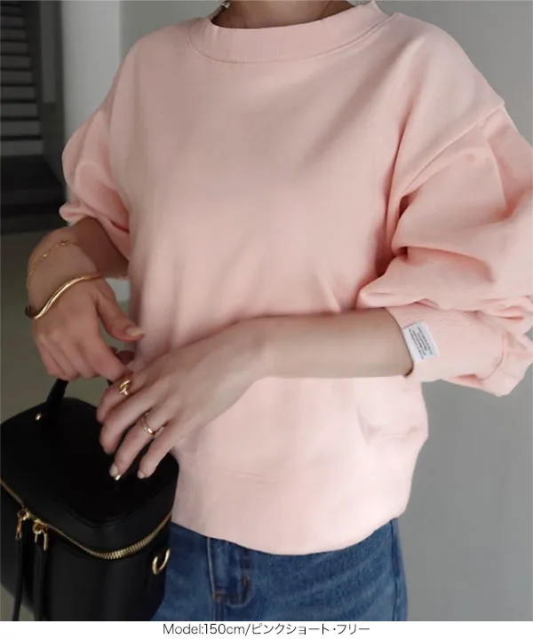 yuri.さんコラボ ]刺繍入りスウェットトップス [C7349] | 送料無料 2