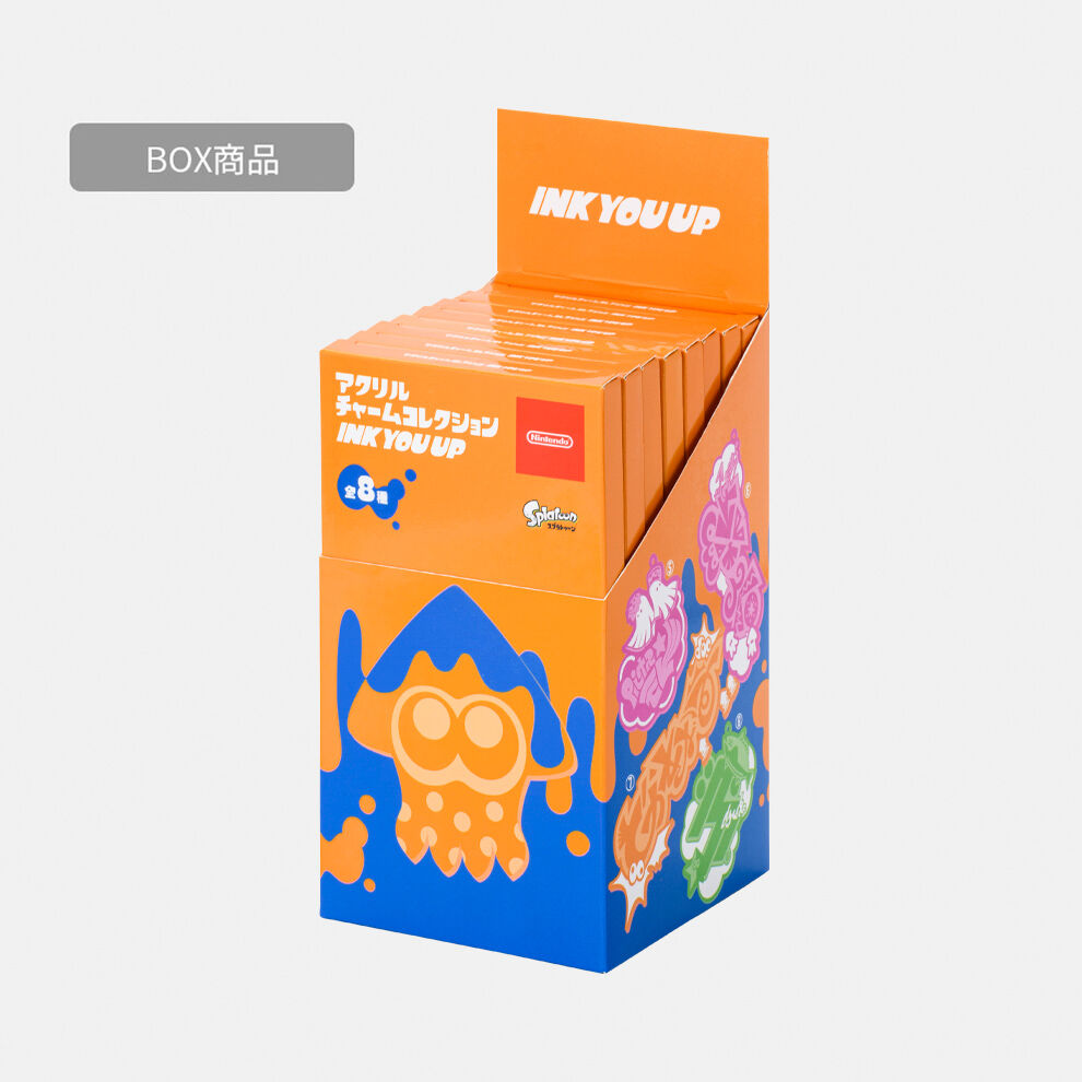 BOX商品】アクリルチャームコレクション INK YOU UP【Nintendo TOKYO