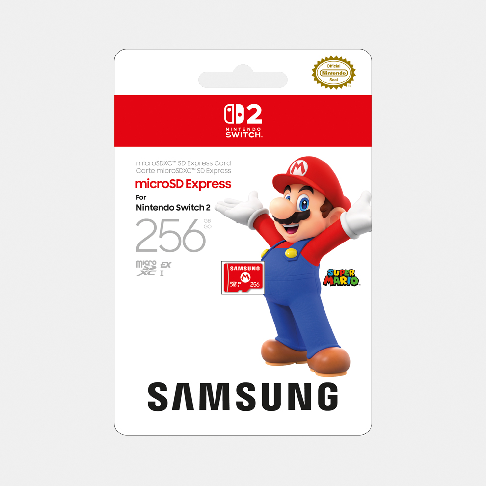 Samsung microSD Express Card 256GB for Nintendo Switch 2 | My