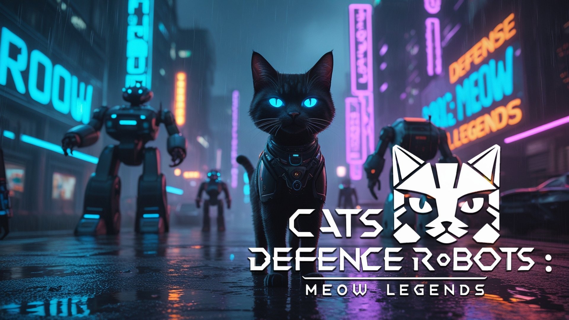 Cats Defense Robots: Meow Legends-猫の防衛ロボット: ニャー伝説