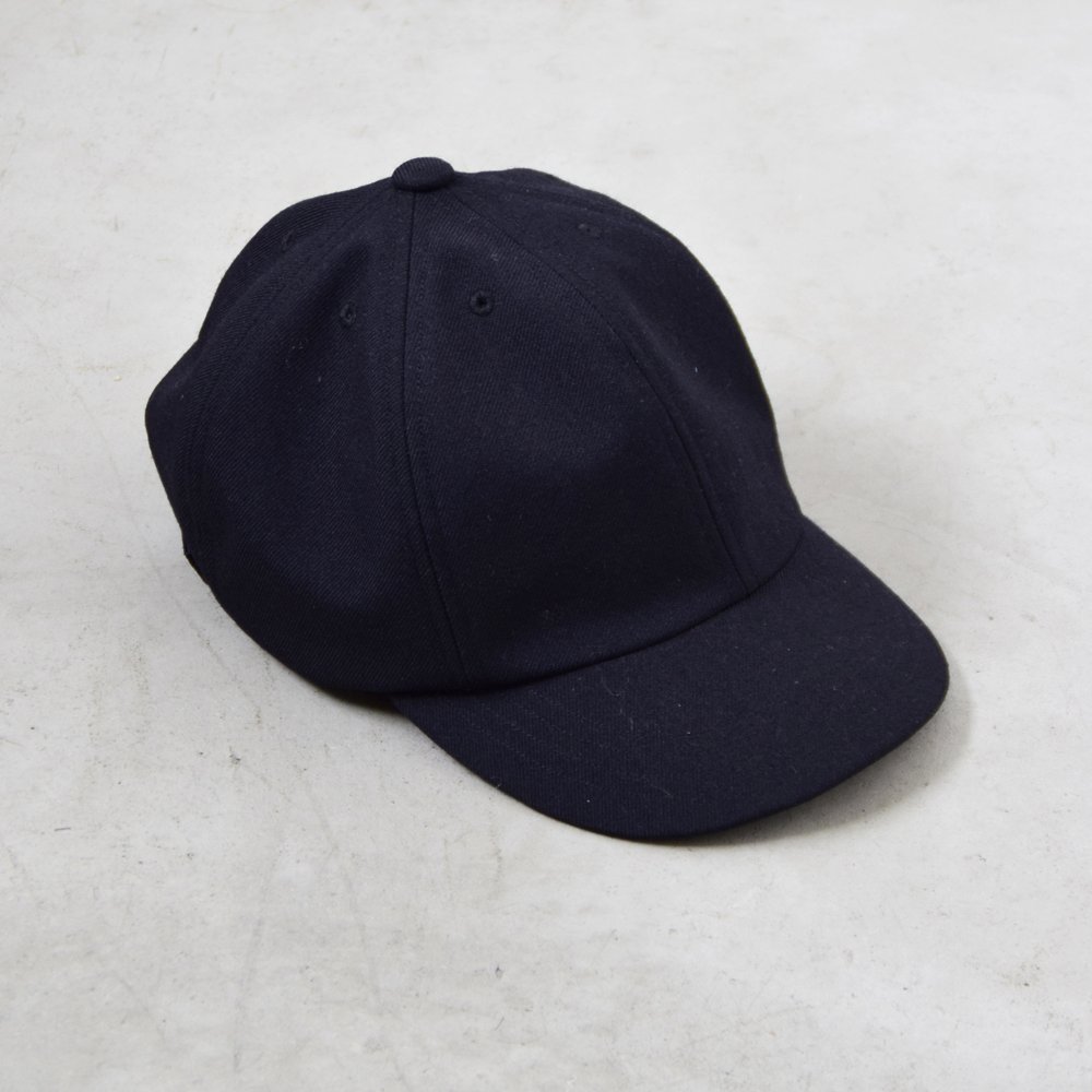 COMOLI / コモリ | ウールサージ キャップ - Navy | 通販 - 正規取扱店