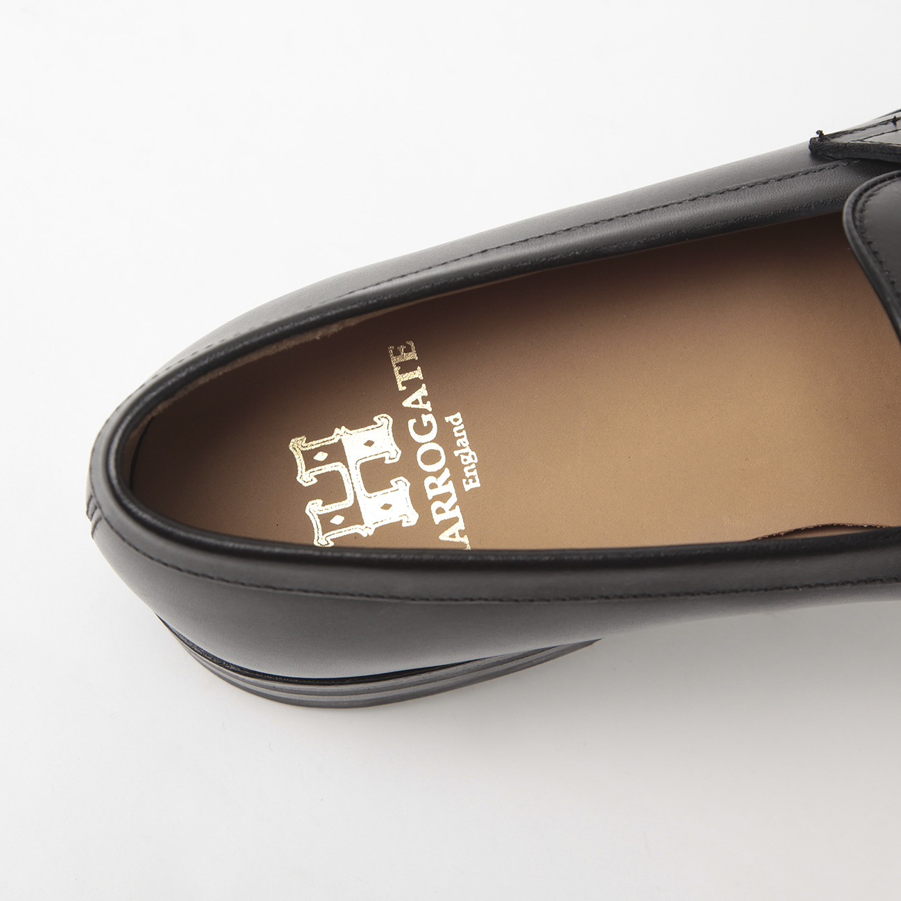 HARROGATE / ハロゲイト | SHOREDITCH ペニーローファー - BLACK