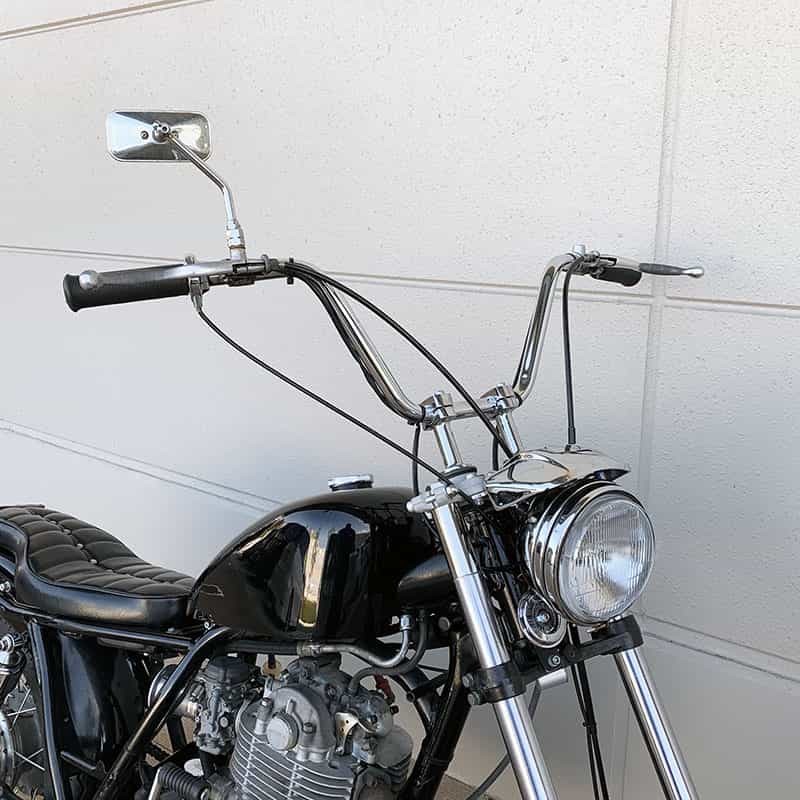 SR400/500用ボルトオン スポーツスタータイプ ヘッドライトキット 〜02