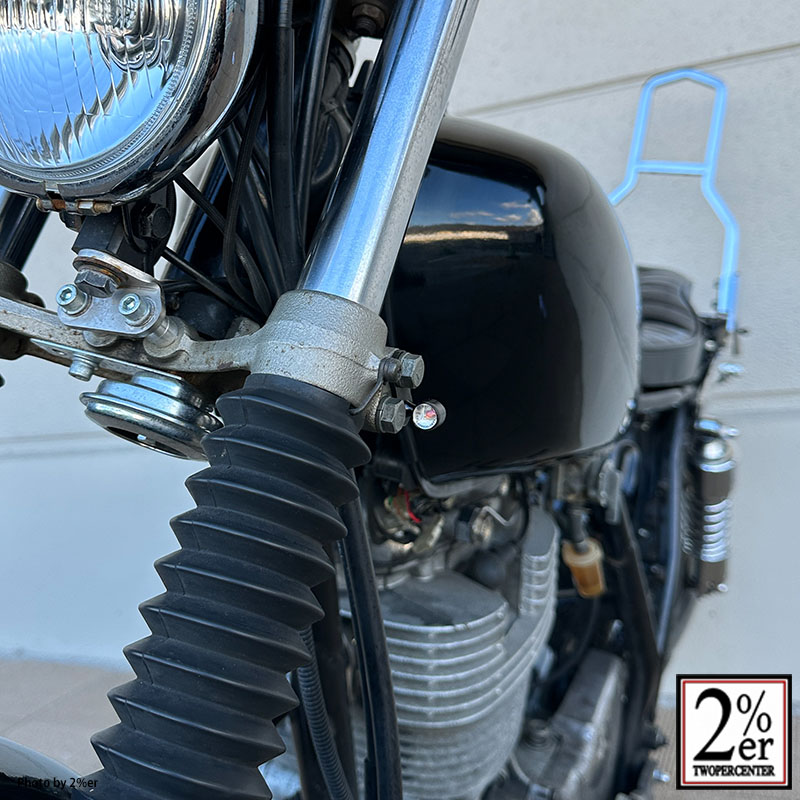 SR400 テールランプ 2%erスタービーンズウインカー シムズクラフト