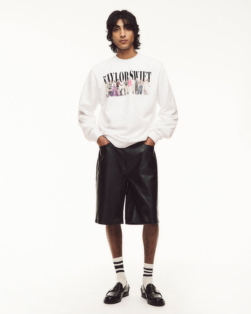 TTPD Eras White Crewneck – Taylor Swift Official Store