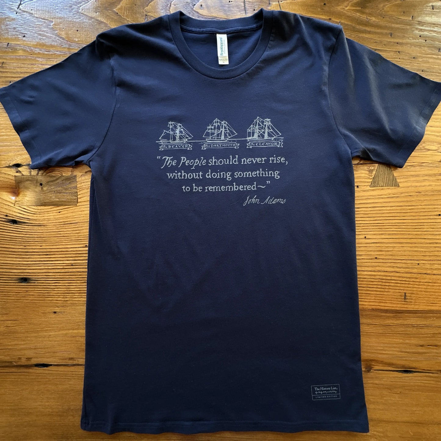 Boston Tea Party 250th Anniversary Shirt Made in America — 100