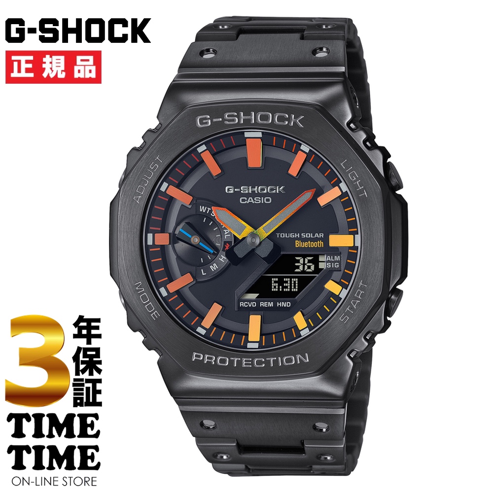 CASIO カシオ G-SHOCK Gショック ソーラー フルメタル ブラック