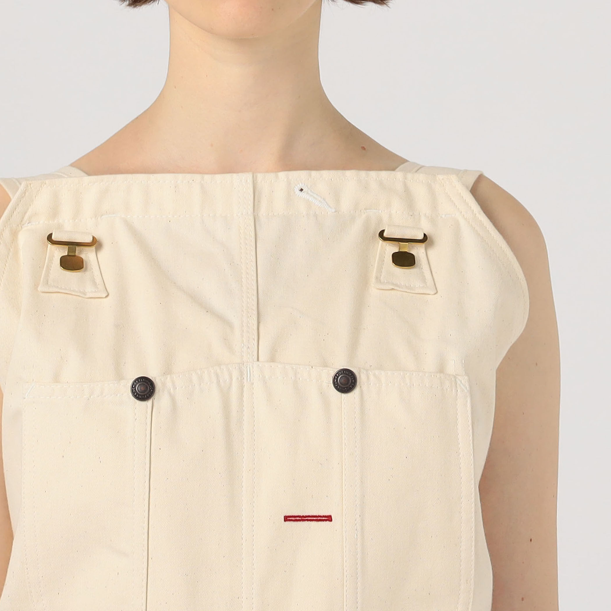 FUMIKA_UCHIDA DENIM OVERALL APRON｜トゥモローランド 公式通販