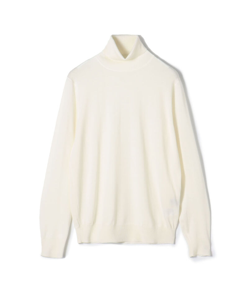 TOMORROWLAND TRICOT スーパーファインメリノウール タートルネック