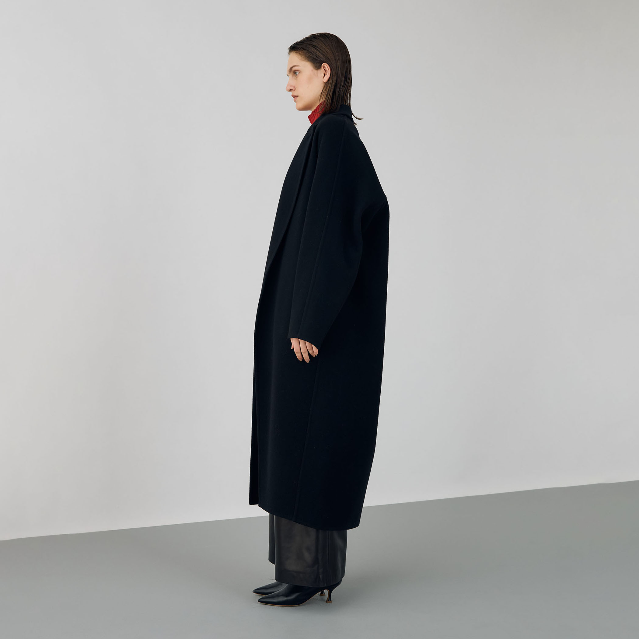 ウールモッサコクーンコート｜トゥモローランド 公式通販