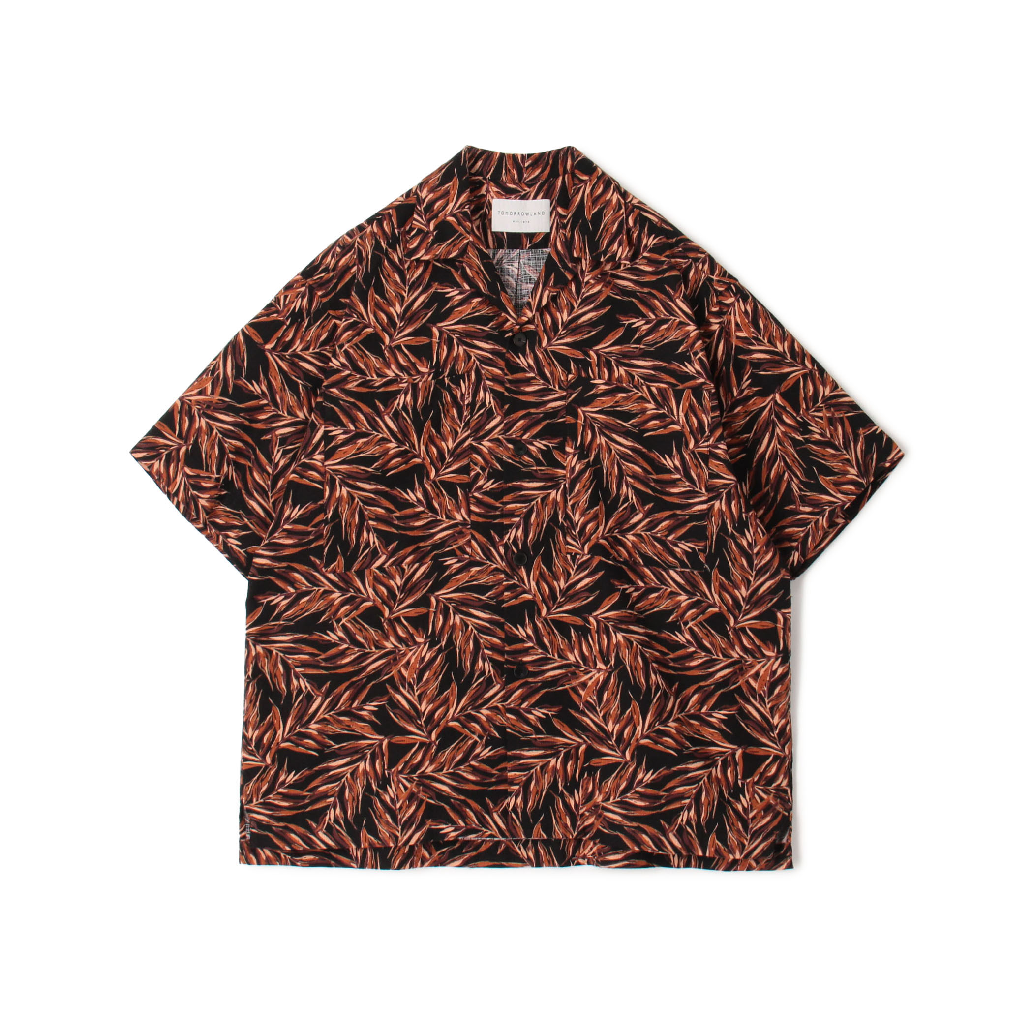 miho.k827様専用 新品TOMORROWLAND .Bプリントシャツ コットンブロード