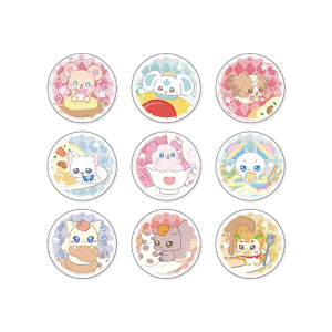 ぷちきゅあ ぷちきゅあかふぇ ランダムホログラム缶バッジ こむぎ