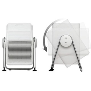 自由な風向き調節ができる空気清浄機「Silky Wind Clean」を9/24(水