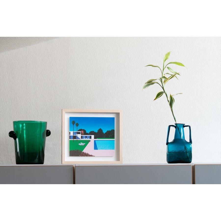 永井博 POOLSIDE Small Art Piece (額付き) Hiroshi Nagai -の商品詳細