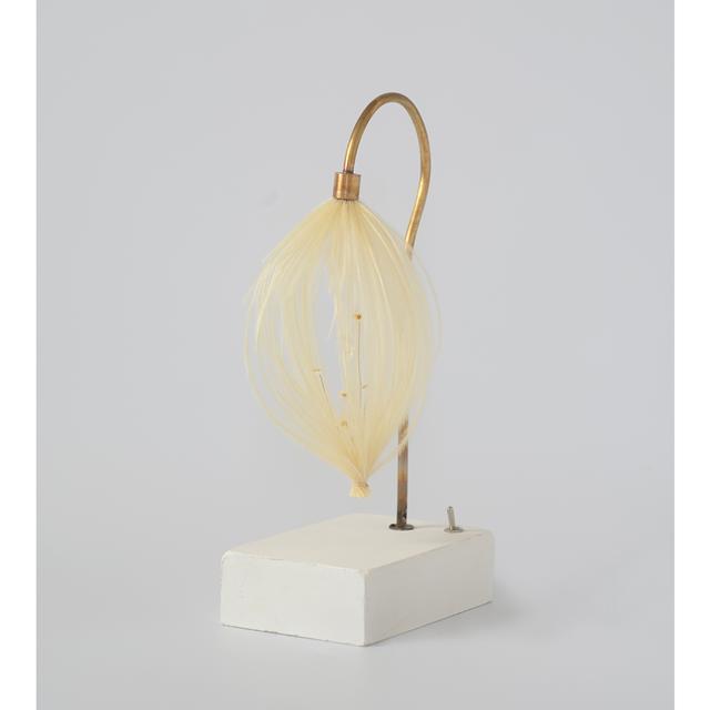 はいいろオオカミ＋花屋 西別府商店】森の小さな灯ⅲ 照明 はいいろ