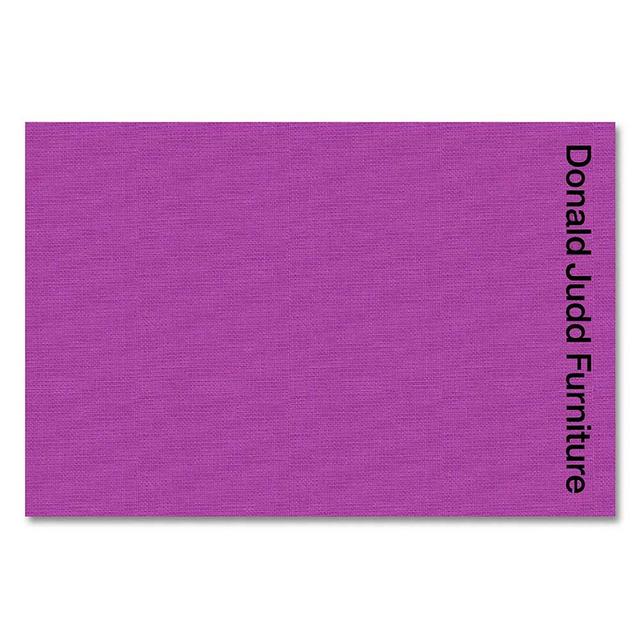 DONALD JUDD FURNITURE by Donald Judd ドナルド・ジャッド 作品集