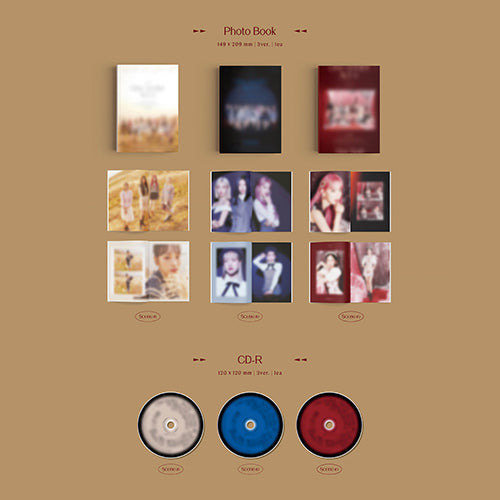 IZ*ONE / One-reeler Act IV【3形態セット】【輸入盤】【CD