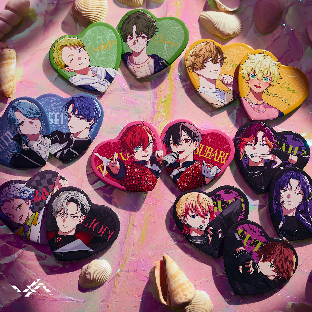 THE BEST ハート缶バッジコレクション セットB | VS AMBIVALENZ