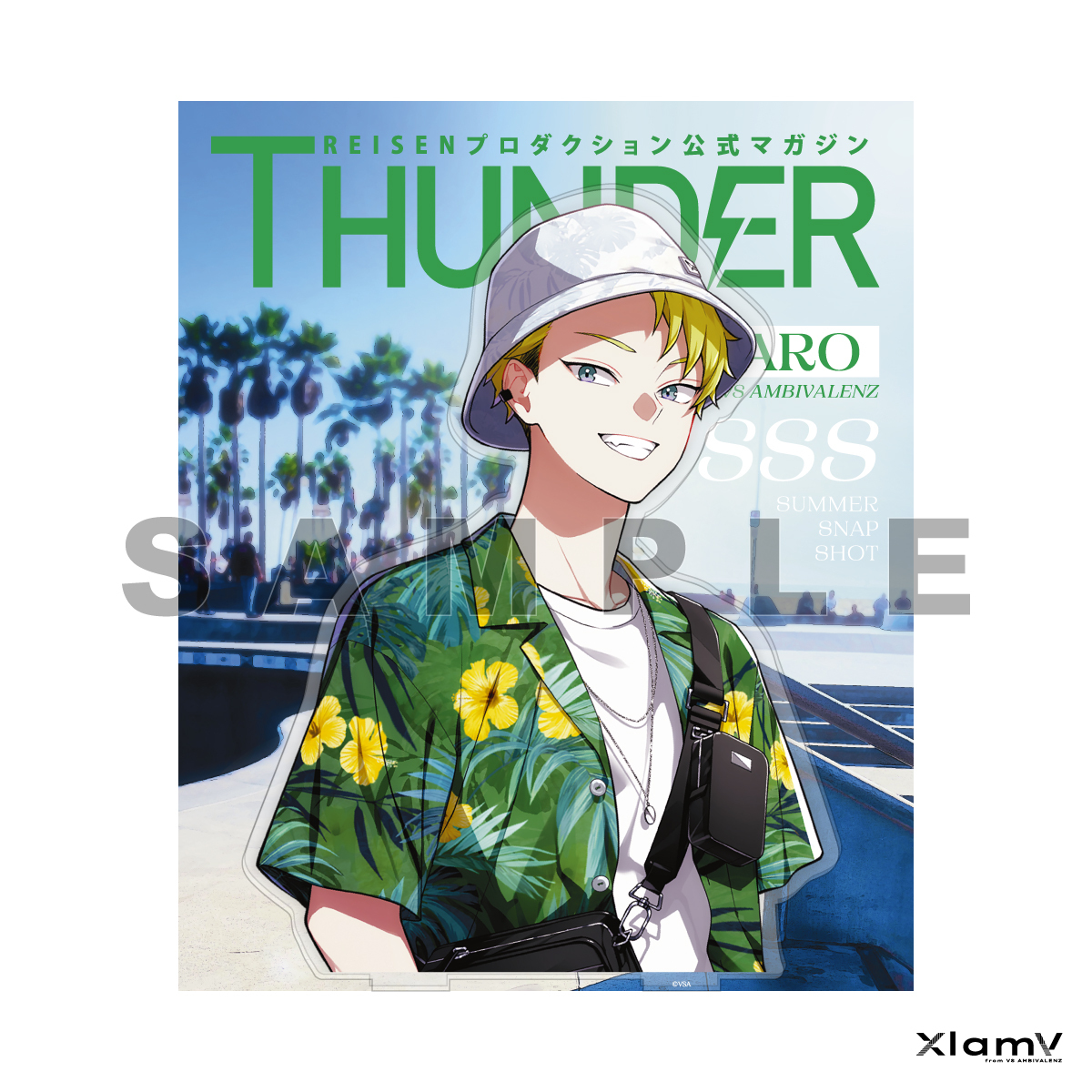 SSS】XlamV ビッグアクリルスタンド THUNDER JINTARO | VS AMBIVALENZ