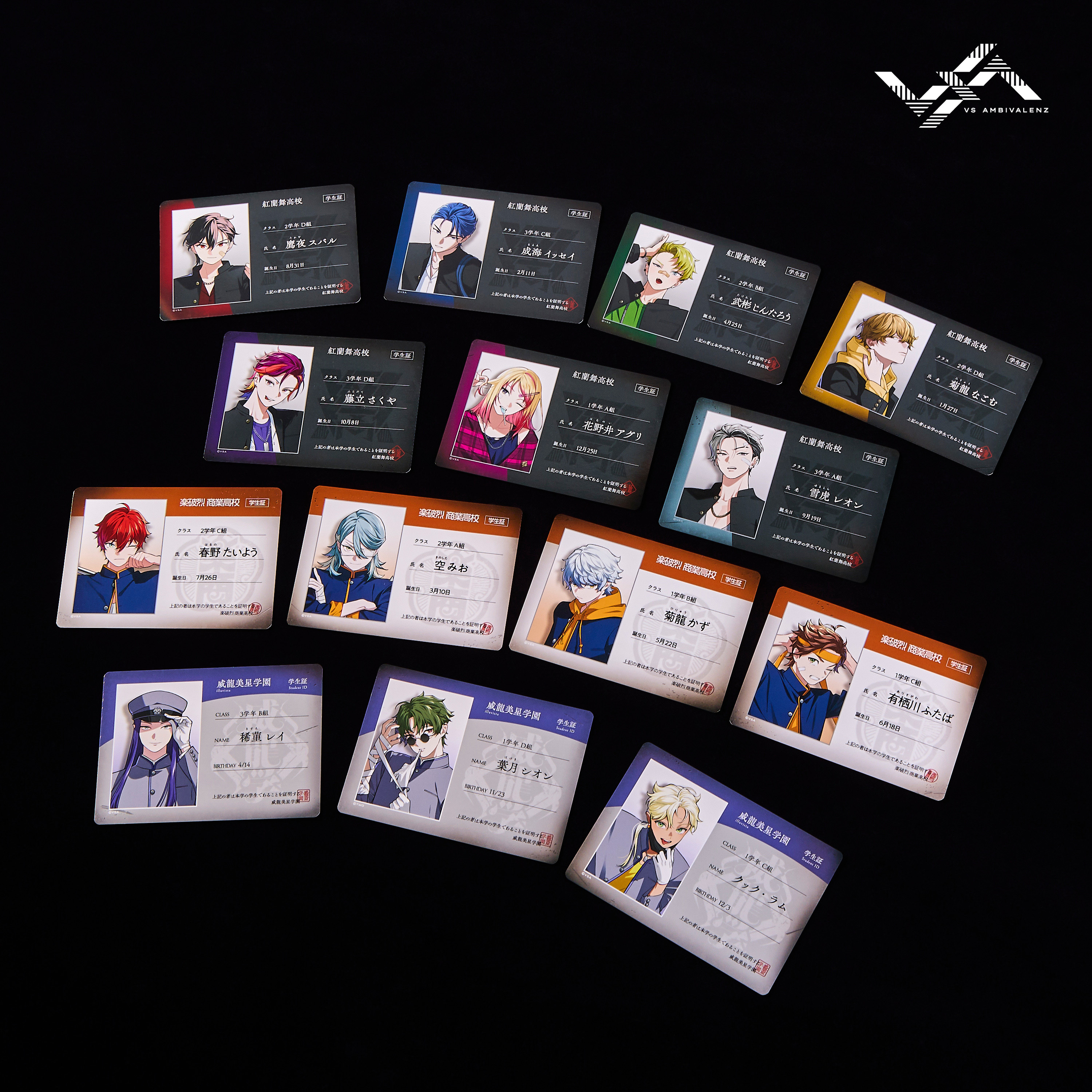 XlamV トレーディングポストカード＆ステッカーセット ~About Us~ | VS