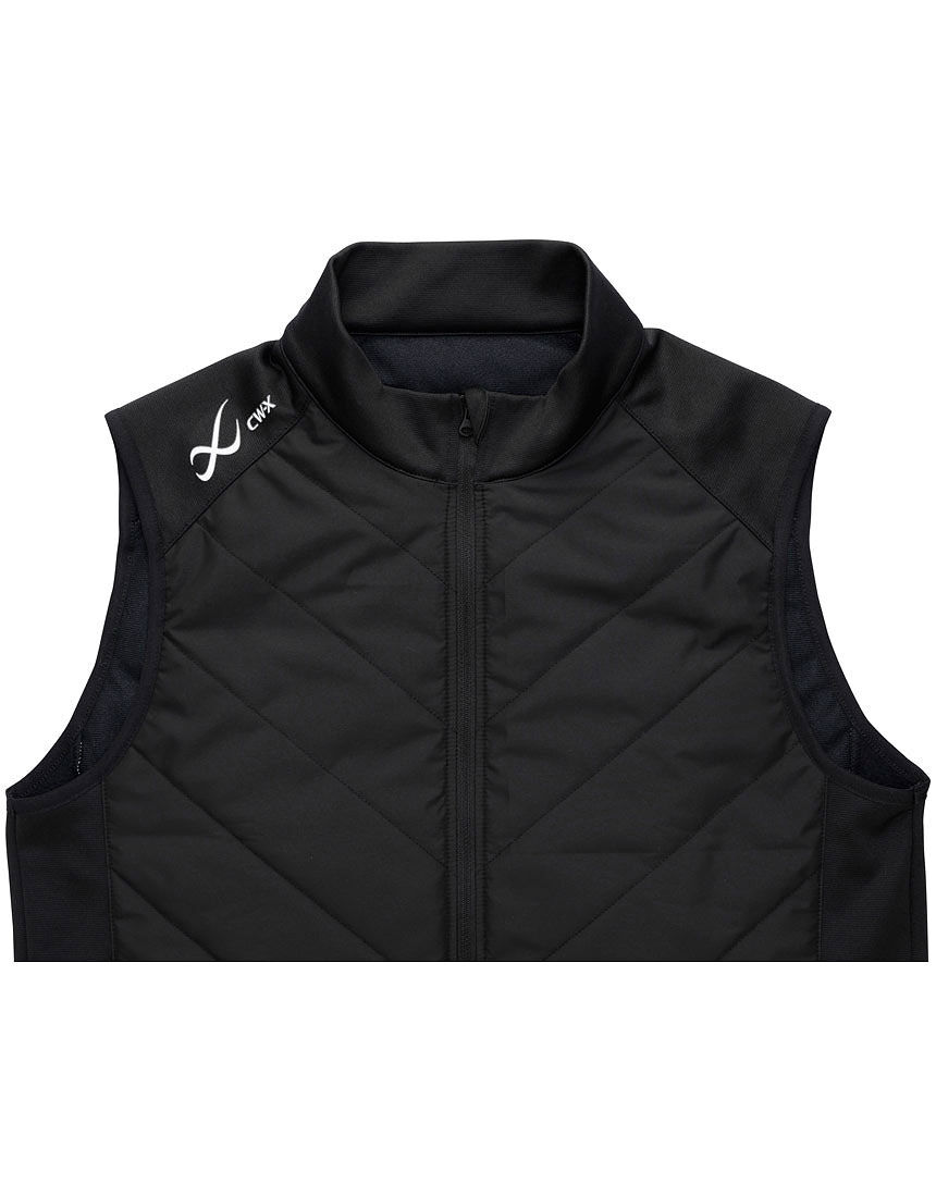 CW－X メンズ｜ランニング中綿ベスト｜ アウター トップス DWO609