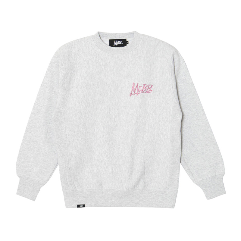 OG RHINESTONE CREW SWEAT -GREY- | WALKIN STORE WEB SHOP