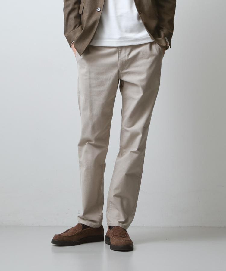 累計売上40万本突破！！7DAYSストレッチへリンボンパンツ 【Sサイズ