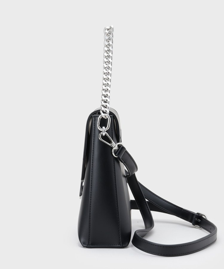 2WAYチェーンフラップショルダーバッグ（ショルダーバッグ） | tk